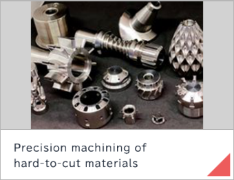 Precision machining of hard-to-cut materials