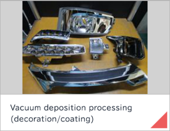 Vacuum deposition processing (decoration/coating)