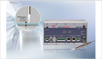 インライン高精度薄膜厚さ測定 『interferoMETER IMS5200-TH』