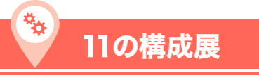 11の構成展