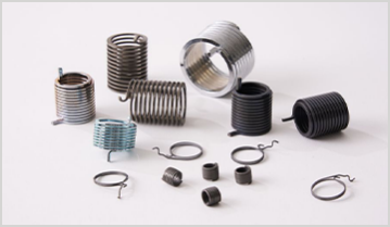 Deformed wire torsion springs