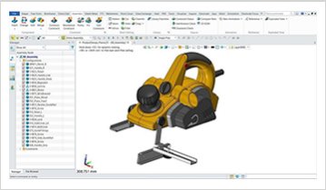 All-in-one 3D CAD/CAE/CAM solution