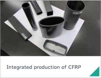 Integrated production of CFRP
