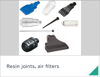 Resin joints, air filters
